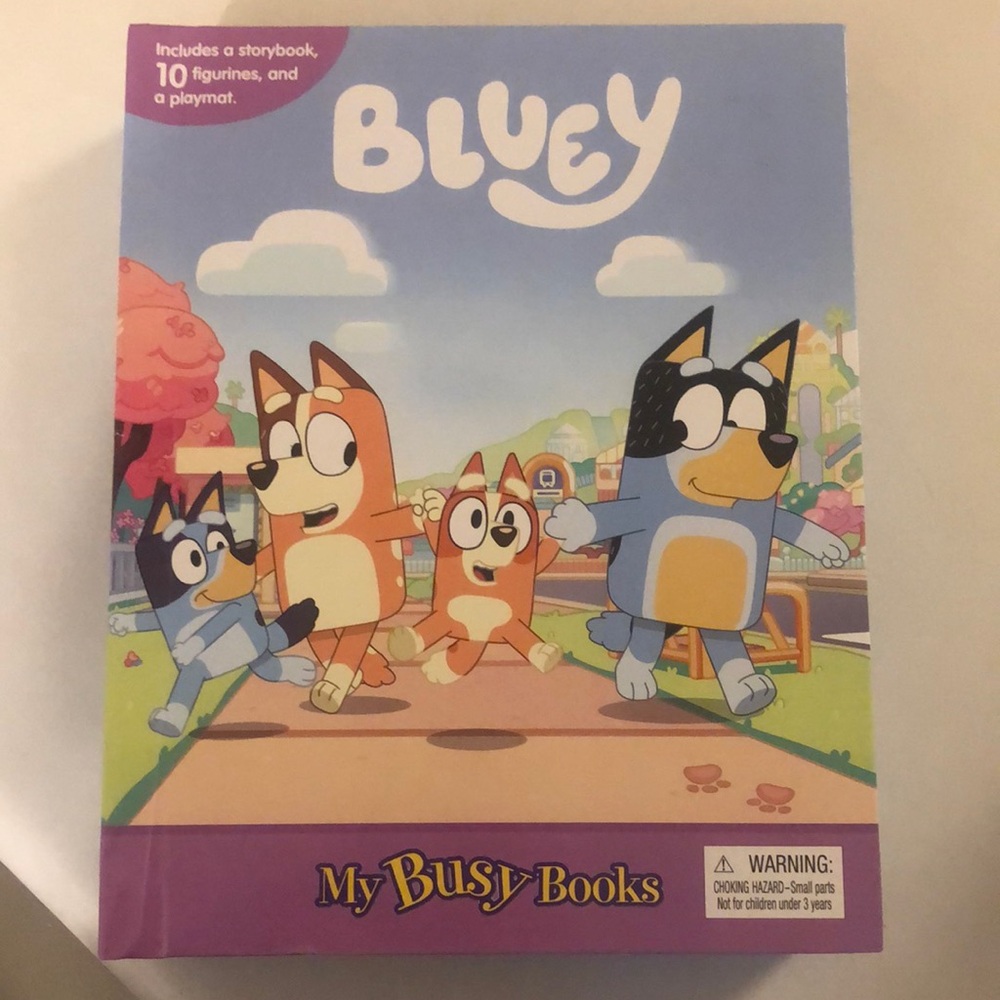 BLUEY Busy Book NEVER OPENED